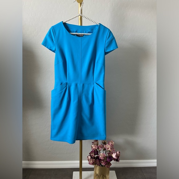 Royal Blue Open Back Dress - Picture 10 of 10